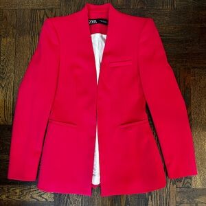 Zara Modern Fit Hook Waist Blazer